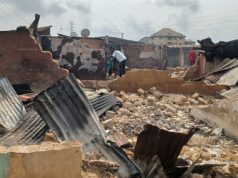 Midnight Inferno Razes 28 Apartments, Shops In Okpoko