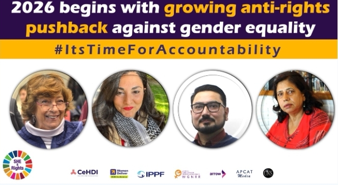 59 Months To 2030: Feminist Leaders Warn Global Backlash Threatens Gender Equality and Right To Health