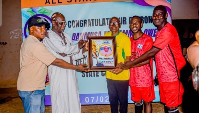 Akwanga All Stars Honour Danmusa With Patron Role