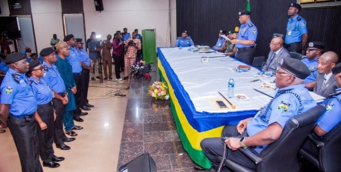 IGP Disu Moves On State Police, Inaugurates Committee At First Strategic Conference With Senior Officers