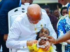 At Baby Dedication, Gov Eno Tells Youths: Let Diligence Open Doors