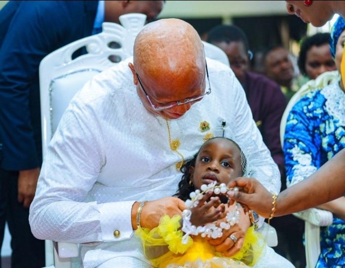 At Baby Dedication, Gov Eno Tells Youths: Let Diligence Open Doors