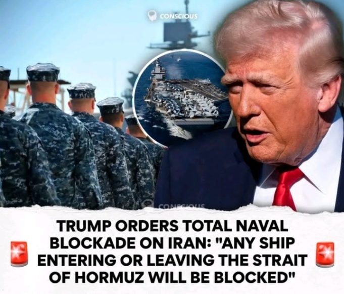 Trump Orders Naval Blockade On Iran, Escalating Tensions In Strait Of Hormuz