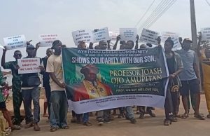 Kogi Youths Take To Streets, Reject ‘Political Targeting’ Of INEC Chair Amupitan