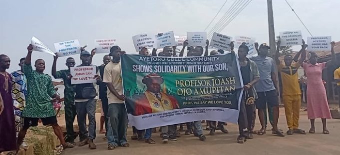 Kogi Youths Take To Streets, Reject ‘Political Targeting’ Of INEC Chair Amupitan