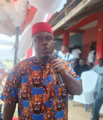 Hon Osondu Nnorom Donates Office, Cash To NDC Ezinihitte LG, As Party Leaders Applaud Him