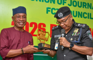 NUJ FCT Honours Philip Nyam For Excellence In Legislative Reporting