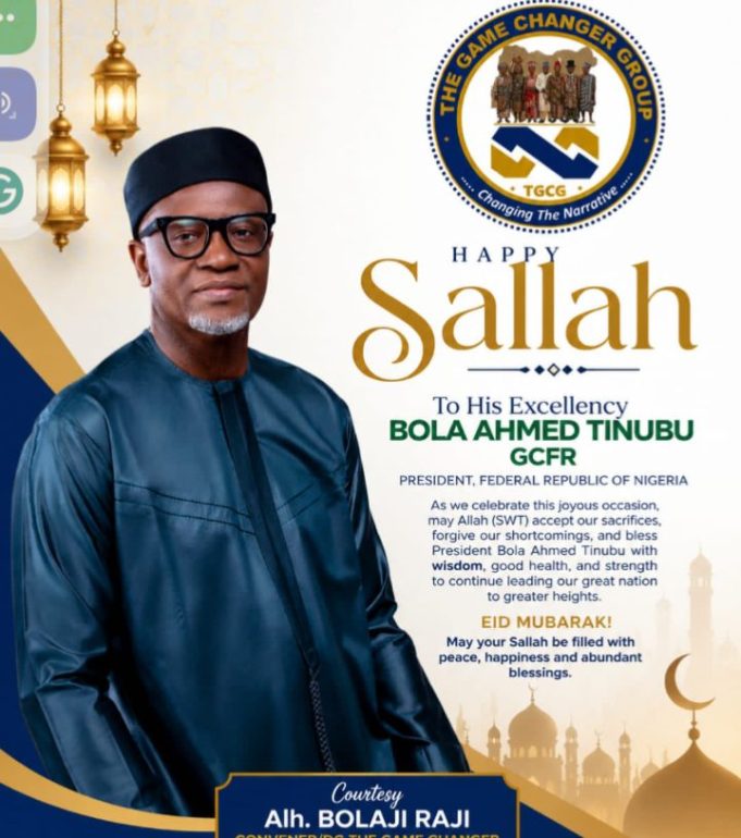 Eid-el-Adha: Bolaji Raji Backs Tinubu’s Reforms, Urges Nigerians To Remain Hopeful