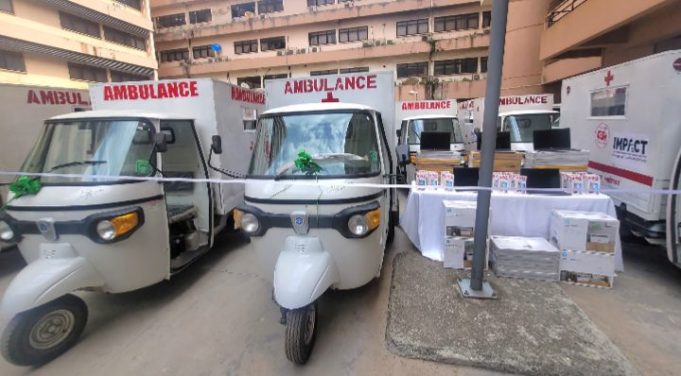 Tinubu Commissions Key Health Projects, Launches 145 Tricycle Ambulances Nationwide