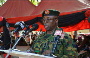 COAS Reaffirms Commitment To Troops’ Welfare At Eid-el-Kabir Luncheon In Nasarawa