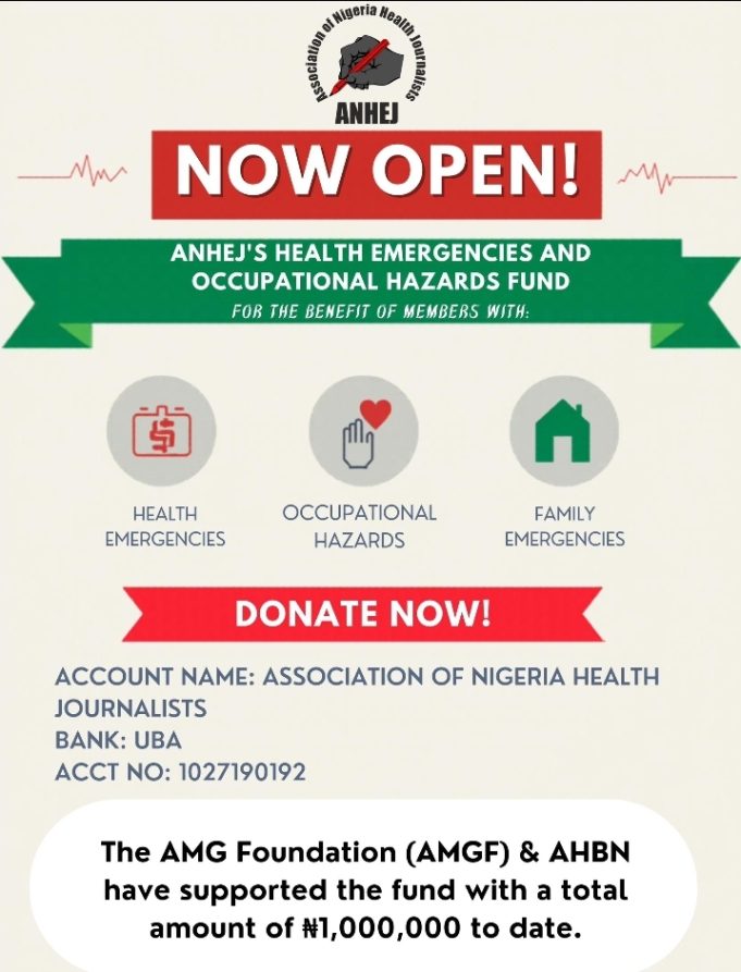 AMGF, AHBN Boost ANHeJ Emergency Fund With Fresh ₦500,000 Support