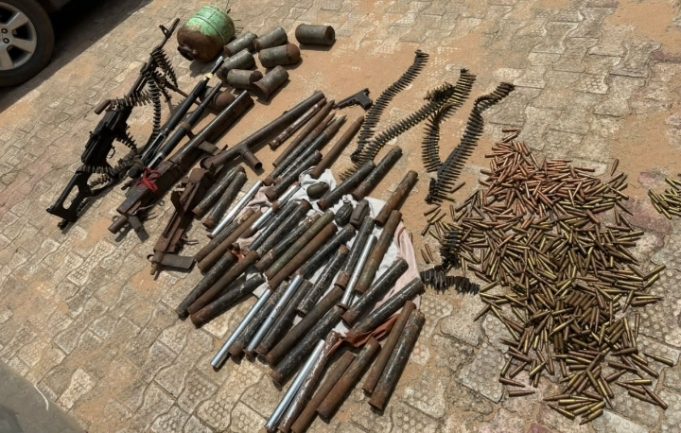 Anambra Police Recover Heavy Weapons, Explosives In Major Crackdown On Criminal Camp