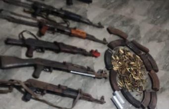 DSS, Army Bust ESN Armouries In Enugu, Recover Rocket Launcher, AK-47 Rifles