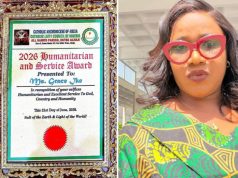 NUJ FCT Chair Grace Ike Bags 2026 Humanitarian and Service Award