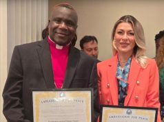 Archbishop Kawas Receives Global Peace Honour In Washington