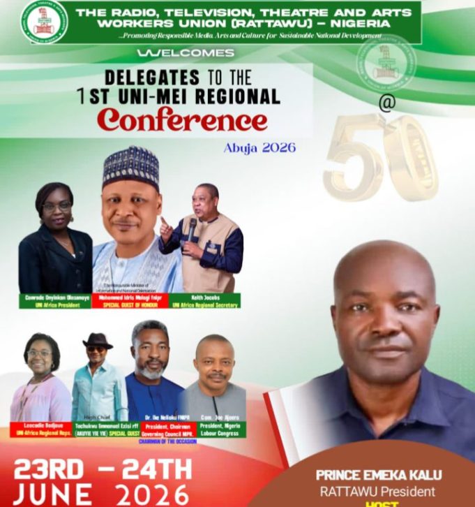 Nigeria Hosts Historic First UNI-MEI Regional Conference As RATTAWU Gains Global Recognition
