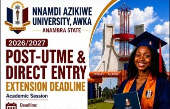 UNIZIK Extends Post-UTME, Direct Entry Registration Deadline To July 12