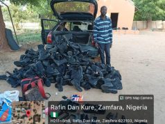 Troops Intercept Suspected Terrorist Supplier, Seize 150 Combat Boots In Zamfara
