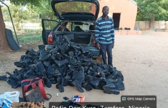 Troops Intercept Suspected Terrorist Supplier, Seize 150 Combat Boots In Zamfara