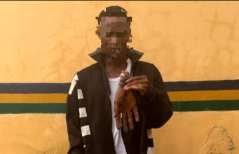 Lagos Police Arrest Suspected Armed Robber With Human Part, Firearms On Lekki-Epe Expressway