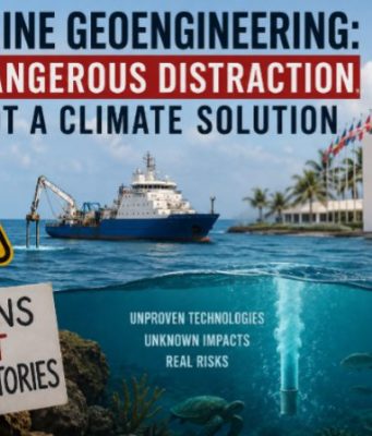 Climate Groups Warn Against ‘Dangerous’ Marine Geoengineering Push At Ocean Conference