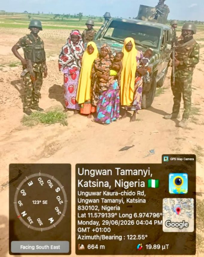 Troops Rescue Six Kidnap Victims As Terrorists Flee Katsina Offensive