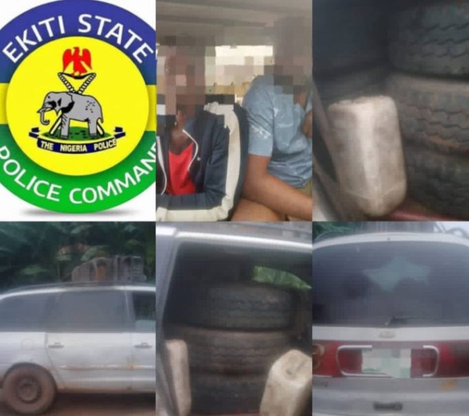 Police Foil Highway Robbery, Rescue Kidnap Victims, Recover Stolen Truck Tyres In Ekiti