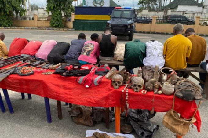 Imo Police Arrest 184 Suspects, Smash Kidnap Gang, Recover Arms Cache