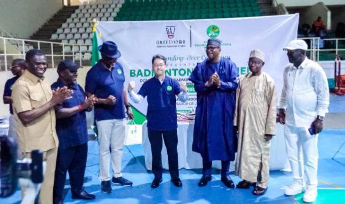 Nigeria, Japan Deepen Sports Ties With Badminton Equipment Donation
