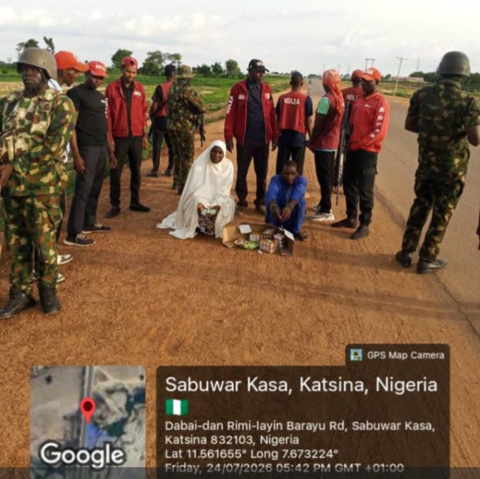Troops, NDLEA Arrest Two Suspected Terrorist Drug Suppliers In Katsina