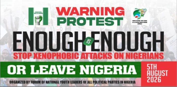DSS Security Alert Forces Youth Leaders To Suspend Planned Protest Over South Africa Xenophobia