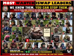 Military Identifies Top ISWAP Leaders, Declares Governor Most Wanted