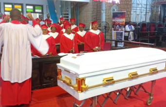 Tributes Flow For Retired ABS MD Offoh At Commendation Service