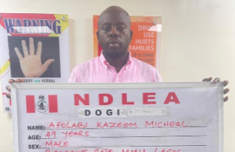 NDLEA Arrests Fleeing Celebrity Drug Kingpin, Seizes N39bn Cocaine Consignment