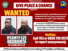 Military Declares ‘Gentle The Yahoo’ Wanted, Offers N30m Reward