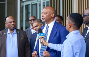 Motsepe Briefs Tanzania President On AFCON 2027 Preparations