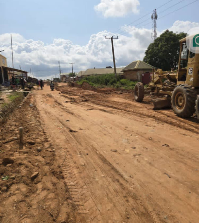 Cajaah Estate Residents Fix Bad Road After Repeated Appeals To FCT, AMAC Authorities