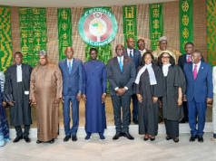 ECOWAS Swears In Five Judges As Faye Demands Justice The Public Can Trust