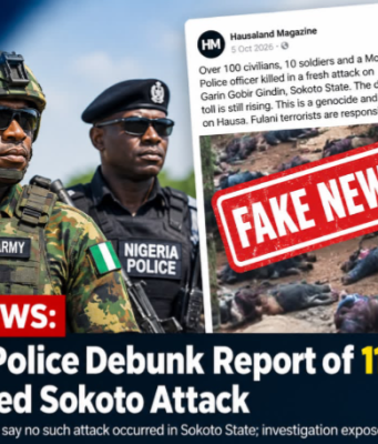 Army, Police Debunk Viral Claim Of 111 Deaths In Sokoto