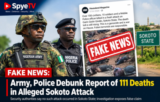 Army, Police Debunk Viral Claim Of 111 Deaths In Sokoto