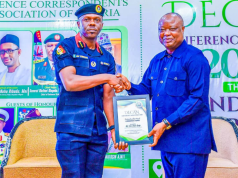 DECAN Honours Mining Marshals Commander For Fight Against Illegal Mining