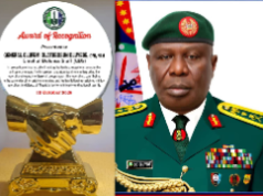 DECAN Honours Oluyede For Strengthening Joint Military Operations