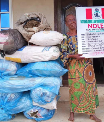 NDLEA Seizes N7bn Tramadol At Lagos Port, Arrests 85-Year-Old Woman With 179kg Cannabis