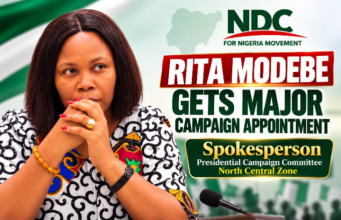Rita Modebe Gets Major Campaign Appointment In NDC